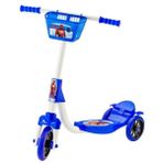 Spiderman 3 Tekerlekli Scooter - Sepetli Scooter - Frenli Scooter - Örümcek Adam Çocuk Scooter