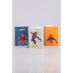 Spiderman 80 Yaprak Çizgili Not Defteri