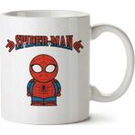 Spiderman Cartoon Figure Iki Tarafı Baskılı Kupa Bardak