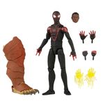 Spiderman Marvel Legends Serisi Gamerverse Miles Morales F3024 6 inç Koleksiyon Oyuncak ve 1 Yapılı A-Figure Parça, Çok Renkli