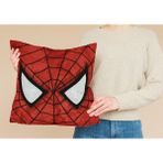 Spiderman Maske Desenli Kare Yastık Kılıfı - 43 x 43