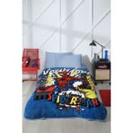 Spiderman New York Disney Lisanslı Tek Kişilik Çocuk Battaniyesi 155X215 cm
