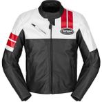 Spidi Roar Korumalı Deri Motosiklet Montu Beyaz - 50