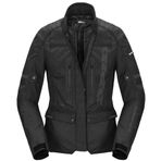 SPIDI Traveler 3 Evo H2Out su geçirmez kadın motosiklet tekstil ceket, siyah, M