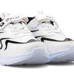 Spido Kids 08 Numara 28 Patik Cırtlı Ünisex Çocuk Sneaker Ayakkabı BEYAZ_SİYAH (Beyaz_Siyah, 28)