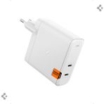 Spigen 140W USB-C 2 Port Mini Hızlı Şarj Aleti PPS 2.0 Desteği / Isı Düşürücü GaN Destekli Akım Korumalı Güç Adaptörü iPhone & Android & iPad & MacBook Type-C PE2109 White - ACH06033 - Beyaz