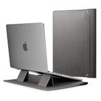Spigen 16 inç / 15 inç Apple MacBook & Notebook Laptop Taşıma Çantası Valentinus S Sleeve Gray - AFA06424