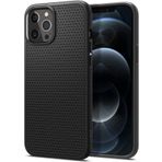 Spigen ACS01617 Apple iPhone 12 Pro Max Liquid Air/Matte Black Kılıf