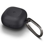 Spigen ACS03166 Gray Samsung Galaxy Buds 2-Galaxy Buds Pro-Galaxy Buds Live Kılıf Geo Fit Graphite Cep Telefonu Kılıfı