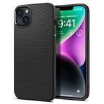 Spigen ACS04891 Apple iPhone 14 Plus Liquid Air Matte Black Kılıf
