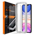Spigen AGL00101 iPhone 11-XR Align Master Glass TR 2 Adet Cam Ekran Koruyucu