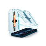 Spigen AGL01791 Kolay Kurulum GLAS.TR EZ Fit 2 Adet Apple iPhone 12 Pro Max Cam Ekran Koruyucu