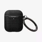 Spigen Apple Airpods (2.Nesil) / (1.Nesil) İle Uyumlu Kılıf Urban Fit Dokuma Black - Outlet