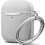 Spigen Apple Airpods 2/1 Nesil Uyumlu Kılıf Urban Fit Dokuma Gray