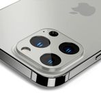 Spigen Apple iPhone 13 Pro / 13 Pro Max ile Uyumlu Kamera Lens Camı Koruyucu GLAS.tR Optik (2 Adet) Silver - AGL04033