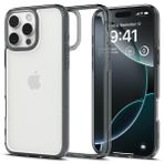 Spigen Apple iPhone 16 Pro ile Uyumlu ince Kılıf Ultra Hybrid Sararmaya Dayanıklı DuraClear™ Hava Kanalı Teknolojisi™ Askeri Sınıf Koruma Space Crystal Şeffaf Kapak - ACS08123