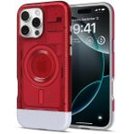 Spigen Apple iPhone 16 Pro ile Uyumlu MagSafe Kılıf Classic C1 Hava Kanalı Teknolojisi™ Askeri Sınıf Koruma MagFit Ruby iMac Tasarım Kapak - ACS08154