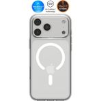 Spigen Apple iPhone 17 Pro ile Uyumlu ince MagSafe Kılıf Liquid Crystal Sararmaya Dayanıklı DuraClear™ Hava Kanalı Teknolojisi™ Askeri Sınıf Koruma MagFit Clear White Şeffaf Kapak - ACS10396