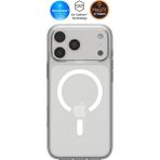Spigen Apple iPhone 17 Pro Max ile Uyumlu ince MagSafe Kılıf Liquid Crystal Sararmaya Dayanıklı DuraClear™ Hava Kanalı Teknolojisi™ Askeri Sınıf Koruma MagFit Clear White Şeffaf Kapak - ACS10394