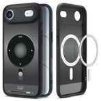 Spigen Apple iPhone Air ile Uyumlu ince MagSafe Kılıf Ultra Hybrid Sararmaya Dayanıklı DuraClear™ Hava Kanalı Teknolojisi™ Askeri Sınıf Koruma MagFit Classic Black Tasarım Kapak - ACS10061