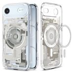 Spigen Apple iPhone Air ile Uyumlu ince MagSafe Kılıf Ultra Hybrid Sararmaya Dayanıklı DuraClear™ Hava Kanalı Teknolojisi™ Askeri Sınıf Koruma MagFit Zero One Natural Titanium Tasarım Kapak - ACS10057