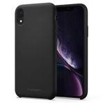 Spigen Apple iPhone XR Kılıf Silicone Fit (Silikon) Black - 064CS25652