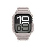 Spigen Apple Watch 11/10 Ile Uyumlu 42 Mm Rugged Armor Pro 2 Dune Beige Akıllı Saat Kordon - Bej