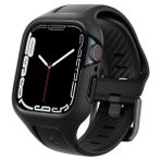 Spigen Apple Watch 41mm (Seri 9/8/7) ile uyumlu Kılıf, Kordon Kayış Liquid Air Pro Black - ACS04190