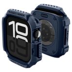 Spigen Apple Watch 42mm Seri 11/10 İle Uyumlu Kılıf Rugged Armor 2 Navy Blue - ACS10492
