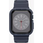 Spigen Apple Watch 45Mm (Seri 9/8/7) Kılıf & Kordon Kayış Rugged Armor Pro Charcoal Gray - Acs00819