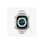 Spigen Apple Watch 49mm (Ultra 3/2/1) Kılıf & Kordon Kayış Rugged Armor Pro Crystal Clear-ACS05461