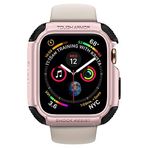 Spigen Apple Watch Seri 6/SE/5/4 (44mm) ile Uyumlu Kılıf Tough Armor / Rose Gold - 062CS24479
