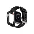 Spigen Apple Watch Serisi (40Mm / 41Mm) Kılıf, Rugged Armor Pro Black - Acs00546