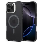 Spigen Ciel by CYRILL Apple iPhone 16 Pro Max ile Uyumlu MagSafe Kılıf UltraSheer Mag Sararmaya Dayanıklı Hava Kanalı Teknolojisi™ Askeri Sınıf Koruma Space Gray Mat Kapak - ACS08244