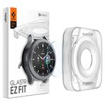 Spigen Galaxy Watch 4 Classic (42mm) / Watch 3 (41mm) Cam Ekran Koruyucu Kolay Kurulum GLAS.tR EZ Fit Slim HD (2 Adet) - AGL03747