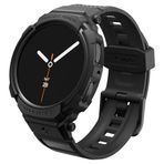 Spigen Galaxy Watch 8 (40mm) ile Uyumlu Kılıf & Kordon Kayış Rugged Armor Pro Matte Black - ACS10005