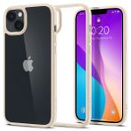 Spigen iPhone 14 Plus Kılıf Crystal Hybrid Sand Beige - ACS04654