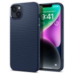 Spigen iPhone 14 Plus Kılıf Liquid Air Navy Blue - ACS04892