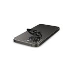 Spigen İphone 15 Pro / 15 Pro Max / 14 Pro / 14 Pro Max Lens Camı Koruyucu (2 Adet) Black - Agl05273