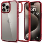 Spigen iPhone 15 Pro Kılıf Ultra Hybrid Deep Red - ACS07055