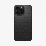 Spigen İphone 15 Pro Max İle Uyumlu Kılıf Liquid Air Matte Black