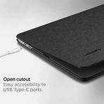 Spigen MacBook Pro 14" M2 (2023) / M1 (2021) Kılıf Thin Fit Black - 070CS25965