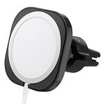 Spigen MagFit Air Vent Araç içi Telefon Tutucu iPhone için MagSafe özellikli Şarj Aleti (MagSafe Dahil Değildir) Black - ACP02791