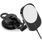 Spigen Magfit Dashboard Araç İçi Telefon Tutucu + Manyetik Kablosuz Şarj Cihazı İphone İçin Magsafe Özellikli Onetap Pro 3 Itm35w - Acp03695 Outlet Vitrin