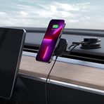 Spigen MagFit Dashboard Araç içi Telefon Tutucu + Manyetik Kablosuz Şarj Cihazı iPhone için MagSafe özellikli OneTap Pro 3 ITS35W-3 - ACP04629