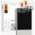 Spigen Samsung Galaxy Z Flip 7 ile Uyumlu Kamera Lens Camı Koruyucu Kolay Kurulum GLAS.tR EZ Fit Optik Pro (2 Adet) Black - AGL09587