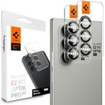 Spigen Samsung Galaxy Z Fold 7 ile Uyumlu Kamera Lens Camı Koruyucu Kolay Kurulum GLAS.tR EZ Fit Optik Pro (2 Adet) Black - AGL09581