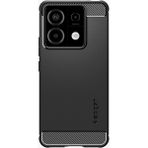 Spigen Xiaomi Redmi Note 13 Pro 5G / POCO X6 5G Kılıf Rugged Armor Matte Black - ACS07254