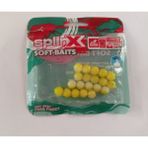 Spiinx Soft Baits Peynir Aromalı Alabalık Hazır Top Yem 10MM/20 Adet - Sarı
