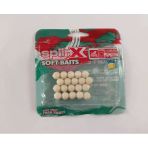 Spiinx Soft Baits Peynir Aromalı Alabalık Hazır Top Yem 10Mm/20 Adet(Beyaz Renk)